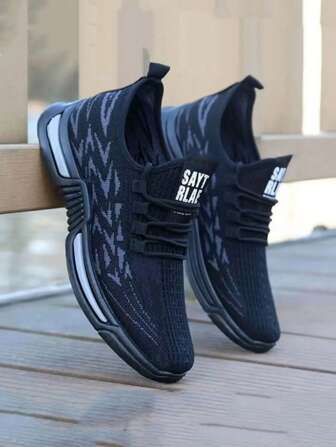 New Anti-Slip Breathable Running Shoes, Fashionable Men Sports Shoes