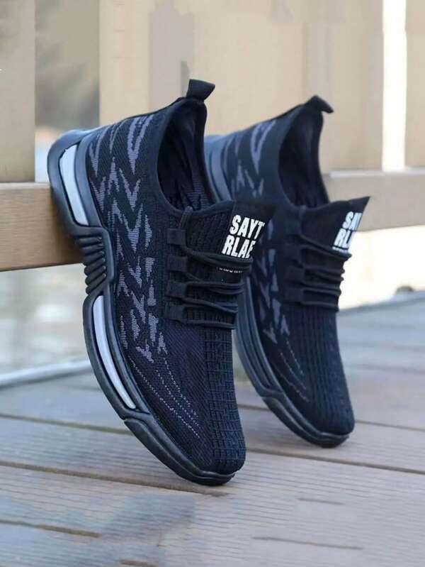 New Anti-Slip Breathable Running Shoes, Fashionable Men Sports Shoes
