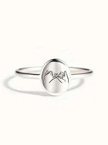 1 PC Elegant Ring For Women For Wedding Engagement Party Jewelry Valentine's Day Gift
