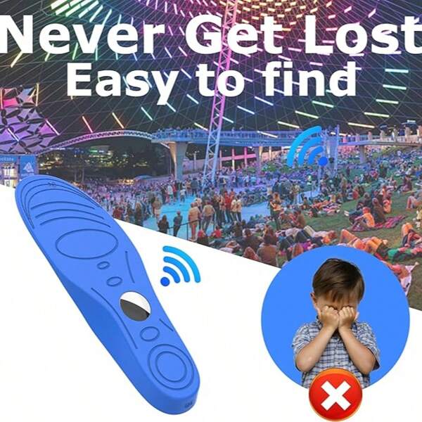 Geeignet für Airtag Schutzsohlen, Airtag Sohlen helfen Ihnen dabei, Ihre Familie schneller zu finden und Ihre Schritte und Schuhe zu verfolgen - Blau.