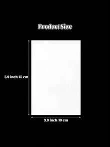 DIY钻石画离型纸双面不粘防尘贴纸透明覆盖纸适用于DIY钻石马赛克刺绣配件工具10/20/30/50/100件 - 彩色 - 查看 7