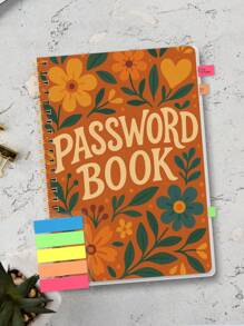 Trees 1pc Simple Password Book,A5 Size Minimalist 52 Sheets Advanced Address Password Manager With Website Password Quick Access Username,Password Storage Perfect For Home Office Internet Computer Logins School Supplies,Back To School