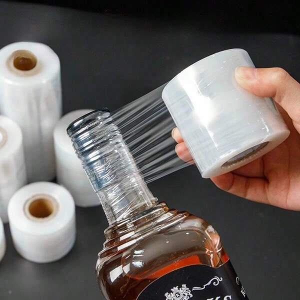 لفة 1 من النايلون الشفاف عالي الشفافية بطول 150 م - ملصق بلاستيكي شفاف للتفاف على أغصان الشجر ، التعبئة الصناعية والتجارية ، سمك السلك 2.2 ، أحجام متعددة متاحة لحافظات تنظيم المرأة ، ضروريات السفر ، عودة إلى المدرسة ، تخزين دورمي اليوم الوطني سعودي توزيعات العودة الى المدرسة