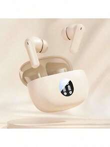 895B TWS Wireless Bluetooth 5.4 Headphones True Wireless Earphones - Yellow - View 2