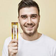 Premium Natural Branch Miswak Toothbrush Stick Travel & Daily Use Wooden + Organic Tree Branch Bamboo Handle Toothbrush Gift