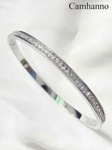 Camhanno 5/1pc Personalized Multi-Color Stainless Steel Bracelet Set With Unique Design, Fashionable , Multi-Element Design, Exquisite And Ideal Gift, Non Fading Jewelry, Fashionable