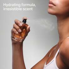 Body Mist, Black Rose & Oud Scent, Skincare Infused Perfume Hair & Body Spray For Women And Men, Hydrating Fragrance With Glycerin And Red Algae,3.4 Fl Oz