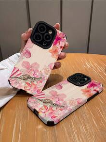 1 件海龟花卉图案垂直仿皮柔软防震手机壳，适用于 Apple 16/16 Plus/16 Pro/16 Pro Max 和 - 彩色 - 查看 2