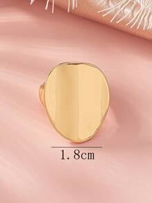 1pc Fashionable Minimalist Women Alloy Elastic Ring, Suitable For Daily And Party - Ring - View 2