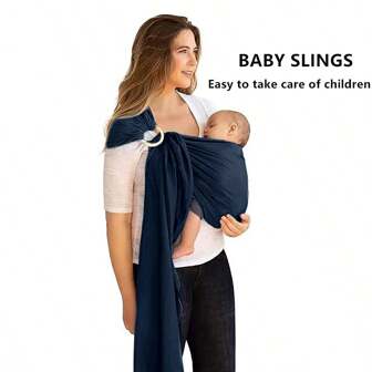 Breathable Ergonomic Baby Carrier, Portable Baby Sling, Baby Wrap Carrier