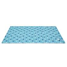 Ownpets Pet Cooling Mat For Dogs & Cats, Water-Filled Leak-Proof Ice Pad, Durable Oxford Fabric, Indoor-Outdoor Use, Lake Blue, Size L - 藍色 - 查看 3