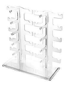 1 Piece Sunglasses Storage Display Stand, Glasses Storage Box Display Stand Can Hold 6 Pairs Of Glasses,For Holiday Beach, Bathroom Collection, Bedroom Collection, Large Capacity