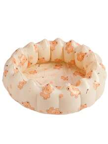 حلقة سباحة منفوخة بشكل دونات للأطفال والمراهقين، أنبوب سباحة، لعب مائية في حمام السباحة