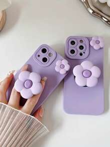 1 Stück modische und frische Blumen Airbag Halterung und Blumen Zubehör Halterung Handyhülle, kompatibel mit Apple 16/15/11/12/13/14 Pro Max/Xs/Xr/11 Pro/11 Pro Max/12 Pro/12 Pro Max/13 Pro/13 Pro Max/7 Plus/14 Pro/14 Pro Max/14 Plus/8 Plus /Se2, kompatibel mit Galaxy A02/A03/A03CORE/A04/A04E wasserdicht stoßfest kratzfest