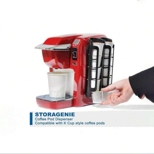 Coffee Capsule Storage Box, Coffee Machine Side Mounted Capsule Coffee Storage Rack