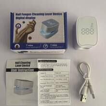 Mini UV LED Nail Lamp With Nail Fungus Cleaning Laser Device For Home Use, Professional Nail Dryer Gel Polish Light, LCD Display