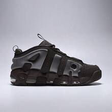 Nike 男款 AIR MORE UPTEMPO LOW 休闲运动鞋，低帮，FZ3055-200 - 黑色 - 查看 2