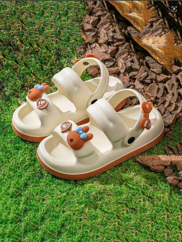 2025 New Style Girls Kids & Toddlers Fashion Durable Indoor/Outdoor Slippers