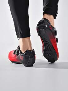 Unisex SPD Cycling Shoes, Suitable For Peloton Indoor Cycling And Outdoor Biking, Compatible With Cleats, Non-Slip And Durable, Lightweight And Comfortable - Red - View 6