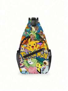 3D Printed   Petelf Primary And Secondary School Studentscross-Bodywaist Bag Small Shoulder Bag Chest Bag - Multicolor - View 7