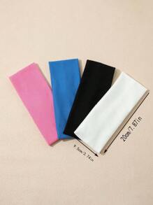Women Bandana 1/3/4pcs. Korean-Style Wide-Edge Elastic Hair Band, Versatile Hair Band For Women's Face Washing And Makeup, Spring Internet-Famous Sports Knitted Headwear, Headband, Sports Solid-Color Hair Band, Daily Casual Home Items Hair Accessories
