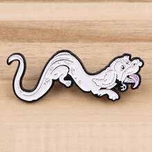 1pc Magical Domain Dragon Enamel Brooch Pin - Adorable Badge For Backpack And Clothes Dress Accessories Pin For Clothes Bag Charm School Office Accessories Shirts Jacket Jewelry Christmas Halloween Clothes Pin Funny Cute Teacher Gifts - Black - View 7
