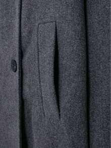 DEEKA Autumn/Winter New Women Coat, Casual Fashion Versatile Loose Soft Button Front Jacket