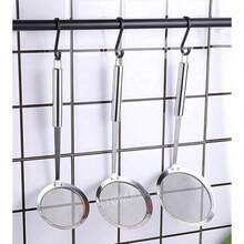 1Pc Kitchen Grease Skimmer With Fine Mesh Foam Strainer, Suitable For Home/Restaurant/Cafe, Made Of Selected 304 High-Quality Stainless Steel, In Line With Food Cooking Standards, Resistant To High Temperature, Heat-Insulating And Scalding, With Embedded Reinforced Handle, Practical And Safer! - Bạc - Xem 3