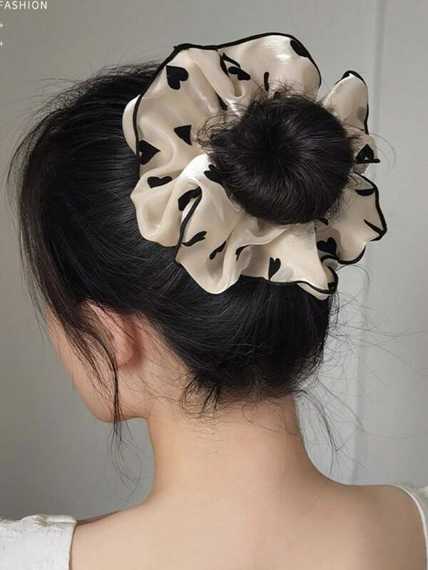 3pcs/6pcs Minimalist Elegant Scrunchies Hair Ties, Versatile Hair Accessories For All Seasons