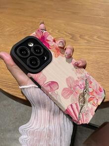 1 件海龟花卉图案垂直仿皮柔软防震手机壳，适用于 Apple 16/16 Plus/16 Pro/16 Pro Max 和 - 彩色 - 查看 5