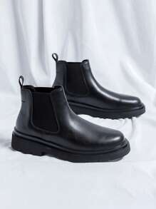 Plus-size Britse herenlaarzen, nieuwe enkellaarsjes, hoge werkschoenen, sigarettenkokerlaarzen, slijtvaste hoge antisliplaarzen, Britse werkschoenen met dikke zool, retro motorlaarzen