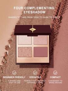 Charlotte Tilbury Charlotte Tilbury Paleta de Lujo EXAGGER-EYES - 0.18 OZ./5.2g (SE ENVÍAN AL AZAR LAS VERSIONES ANTIGUA Y NUEVA)