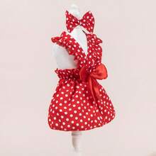 1PC Dog Cat Fashion Cute Floral Dress Pet Costume Pet Princess Bow Dress - Multicolor - View 2