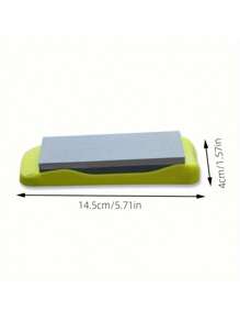 Portable Double-Sided Whetstone, High Hardness Knife Sharpener, High-Quality Double-Sided Oil Stone, Non-Slip Base, Convenient For Home Use, Suitable For Precise Grinding Of Various Knives, Very Suitable For Home Kitchens And Restaurants.