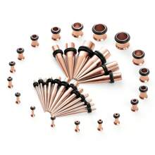 Collection de 28 accessoires en acier inoxydable comprenant une bague pointue en forme de cône unique, des boucles d'oreilles exagérées. Idéal pour les mariages, les vacances d'été, les voyages, le camping et les activités aquatiques.