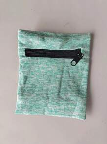 Bolsa de muñeca deportiva para exteriores con cremallera, bolsa de almacenamiento oculta multifuncional, cartera privada, bolsa para teléfono móvil de ciclismo, bolsa para el brazo de fitness, bolsa de muñeca, cartera de almacenamiento para correr, accesorios de viaje, accesorios de mujer y niña grandes, horquilla de pelo invisible, anillo de pelo negro, accesorios de viaje, vacaciones, verano, vuelta al colegio