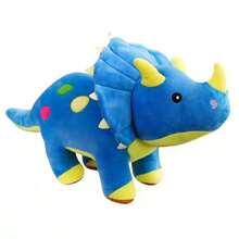 1pc 2025 New Arrival Hot Selling Large Plush Dinosaur Doll Tyrannosaurus, Triceratops, Brachiosaurus Stuffed Animal Pillow Doll, Gift For Children Boys Girls, Birthday, Easter, Festival