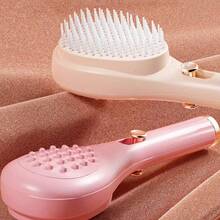 Air Cushion Hair Washing Comb For Women, Scalp Massage Silicon Brush, Coarse Teeth Hair Cleansing Comb With Retractable Handle