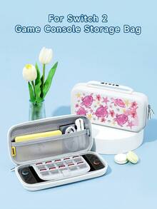 1 件 Switch2 (2025) 游戏机配件，包括海洋元素、海龟、海星图案保护套，兼容 Switch2/Switch OLED/Switch NS/Switch Lite 游戏机、便携包、卡槽底座、柔软亲肤保护壳，是兼容 Switch 玩家的最佳礼物 - 彩色 - 查看 16