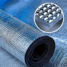 1pc Aluminum Foil Mat With Storage Bag - High Quality Portable Rectangular Cover For Camping, Beach Tents And Picnics - Protects Against Water, Mud & Dirt - Ideal For 4 Person Outdoor Adventures, Picnic Essentials, Glossy Surface, Durable Design