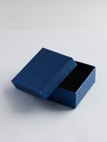 925 纯银复古蓝水晶恶魔眼耳环，椭圆形设计，女士防过敏珠宝，适合日常和派对佩戴，附赠礼品盒 - 銀色 - 查看 7