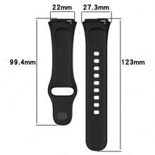 Cinturino in silicone di ricambio per Redmi Watch 3 Active, braccialetto sportivo per orologio smart Redmi Watch 3 Lite