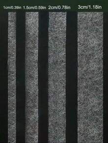 1pc 25/64M Double-Sided Non-Woven Fabric-Lined Tape, Seamless Design, For Iron-On Edging Tape, Stitch Witchery Sewing Tape, Heat-Sealable Adhesive Tape For Magical Mesh, Suitable For Curtains, Pants, And Clothing. Iron-On Hem Tape For Edge Shortening And Repairing Pants, Hats, And Clothing, A DIY Sewing Tool (1/1.5/2/3 Cm). - 25M (27 Yards) - View 7