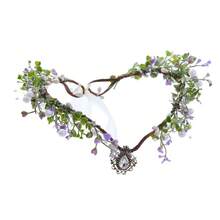 Floral Vine Headband, Rustic Countryside Style Headband, Fashion Hair Accessories For Women Halloween - Multicolor - View 6