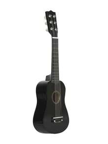 Ukelele para pequeña guitarra tocable iluminación instrumento musical - Negro - Ver 5