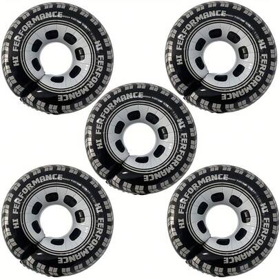 1/3/6/12 peças Balões de Pneu Tema de Corrida de Aniversário Feliz Decorações de Festa