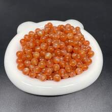 新款50-100颗魔力星空细闪树脂珠8-10mm圆形石珠水晶散珠光滑间隔珠手链串珠饰品制作DIY友谊手链项链耳环工艺品 - 彩色 - 查看 43