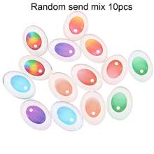 10pcs (5pairs) 18x25mm Oval Glass Crystal Eyes Flat Bottom Stuffed Eyeball Doll Accessory DIY Crafts Gift Animal Eyes Doll Making