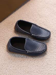 Spring & Autumn Kids Leather Loafers, Boys Casual Shoes, Girls Mary Jane Flats, Parent-Child Shoes, Big Kids School/Princess Shoes