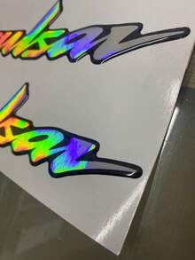 Emblema Pulsar Tanque Ns Rs N - Par De Emblemas Holograficos - A - Ver 5